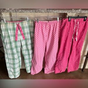 LOT women’s pajama pants Medium/ Victoria’s Secret/ Xhilaration
